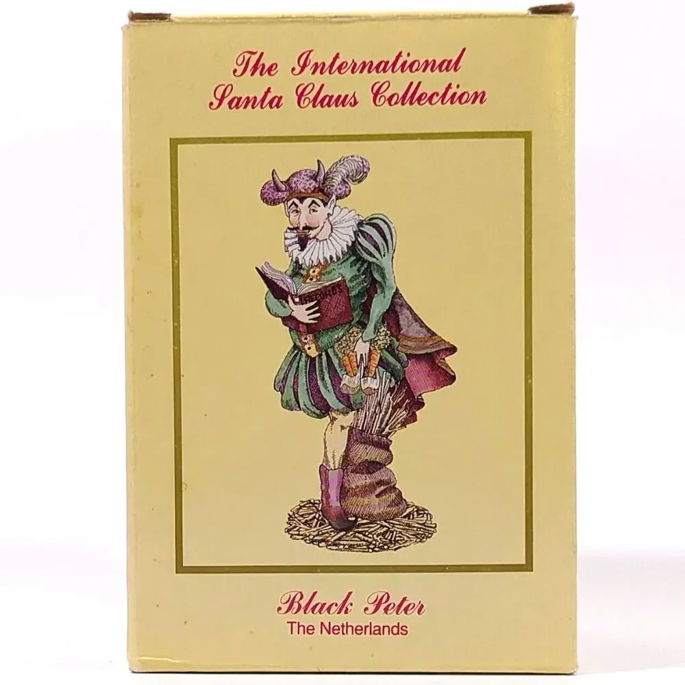 1995 International Santa Claus Collection Black Peter Netherlands SC17 with BOX